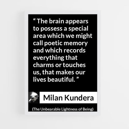 ap-milan kundera-6 cadre Blanc