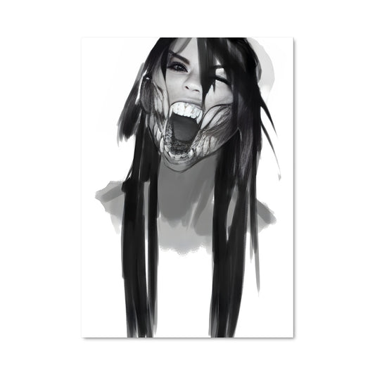 Poster Visage de la Mort