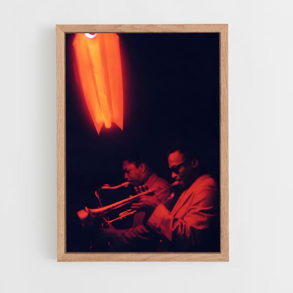 ap-miles davis-7 cadre Bois clair