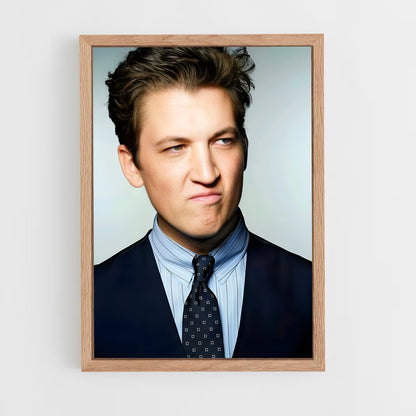ap-miles teller-4 cadre Bois clair