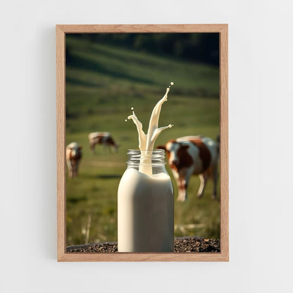 ap-milk-3 cadre Bois clair