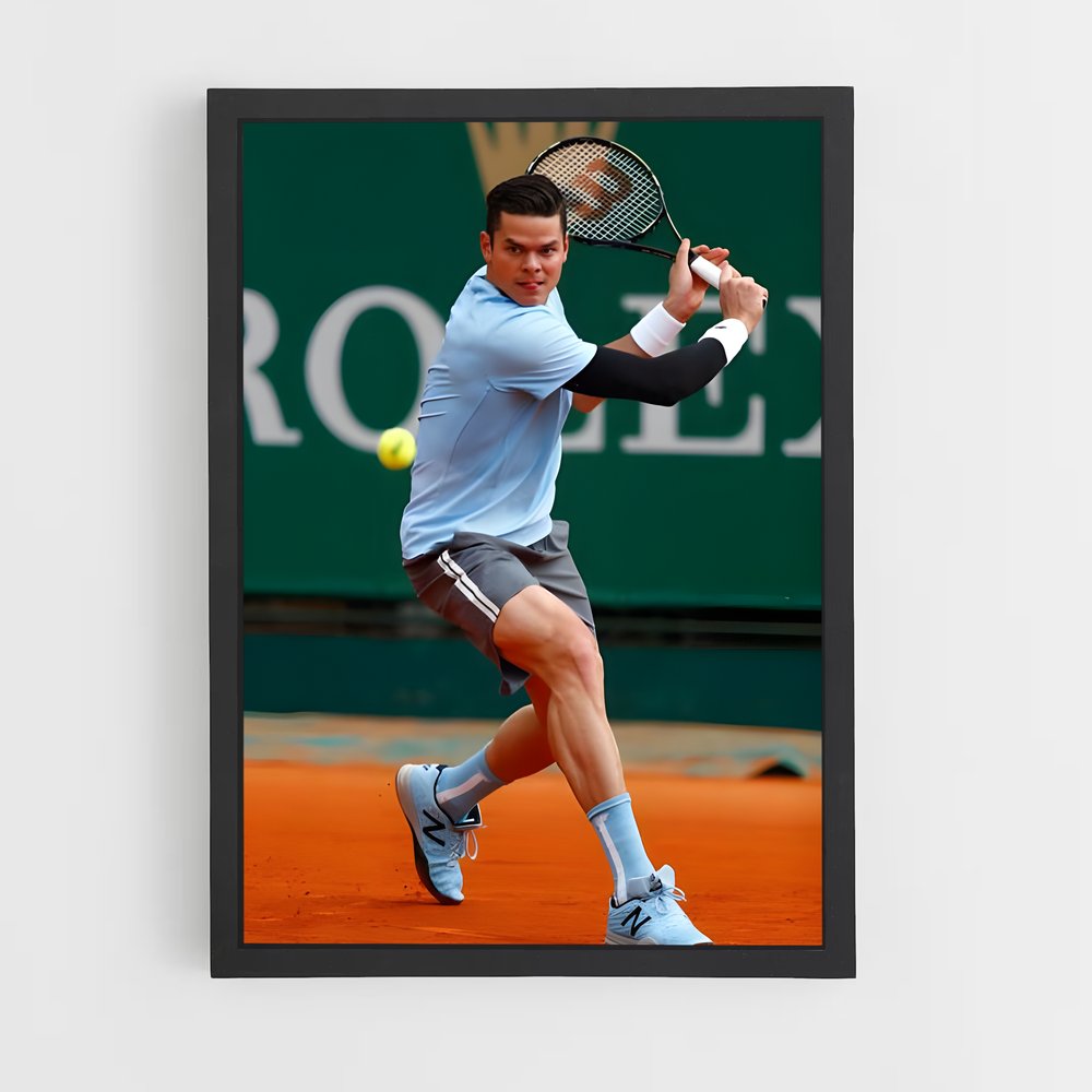 ap-milos raonic-1 cadre Noir