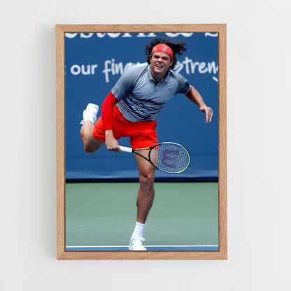 ap-milos raonic-3 cadre Bois clair