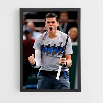 ap-milos raonic-6 cadre Noir