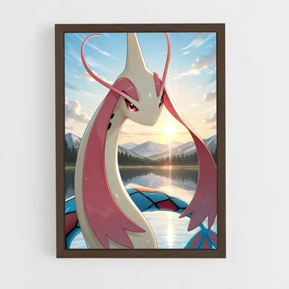 ap-milotic-1 cadre Bois foncé