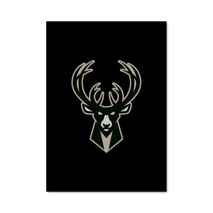 Poster Bucks On Black