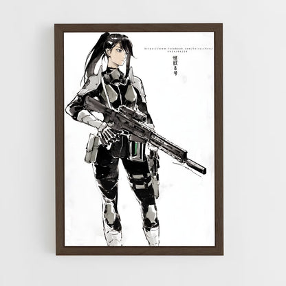ap-mina ashiro-1 cadre Bois foncé