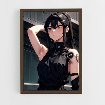 ap-mina ashiro-7 cadre Bois foncé