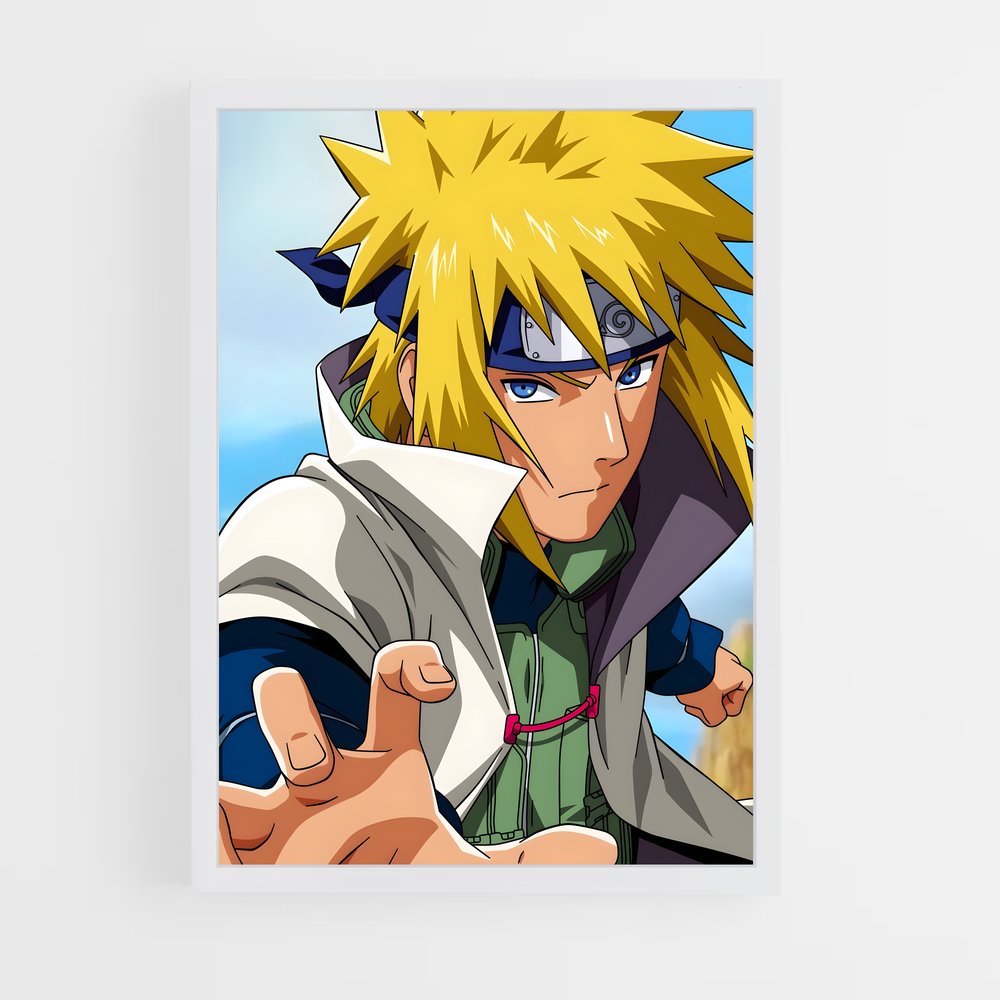 ap-minato namikaze-4 cadre Blanc