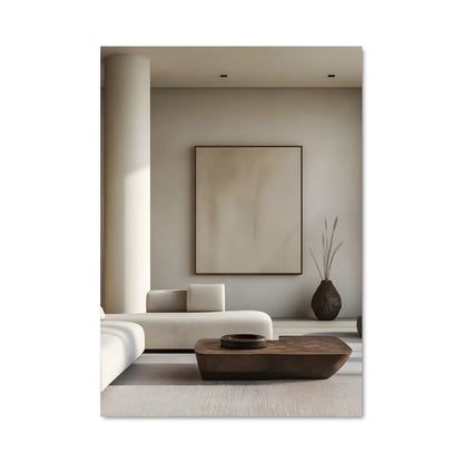 Poster Évasion Minimaliste