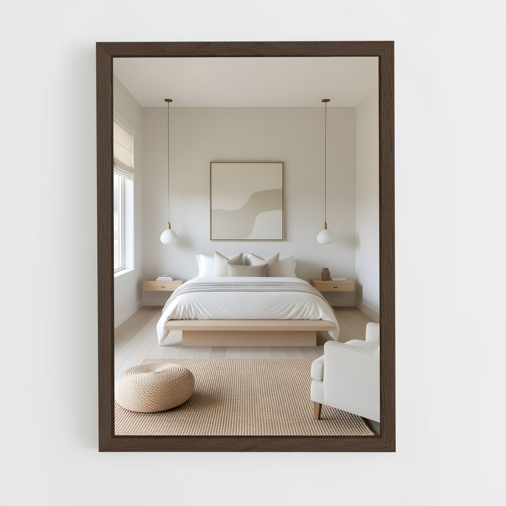 ap-minimalist-5 cadre Bois foncé