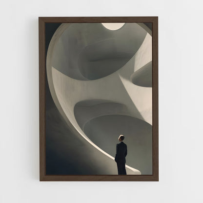 ap-minimalist architecture-4 cadre Bois foncé