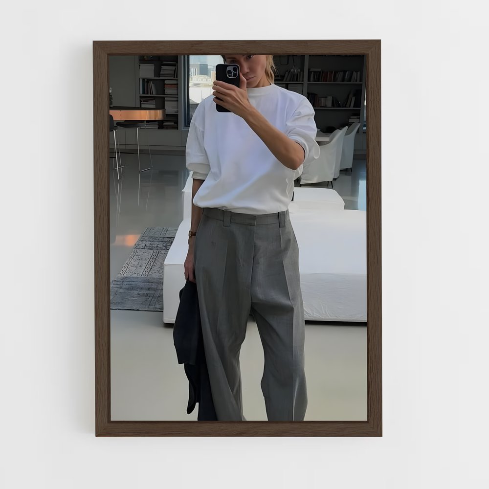 ap-minimalist fashion-11 cadre Bois foncé