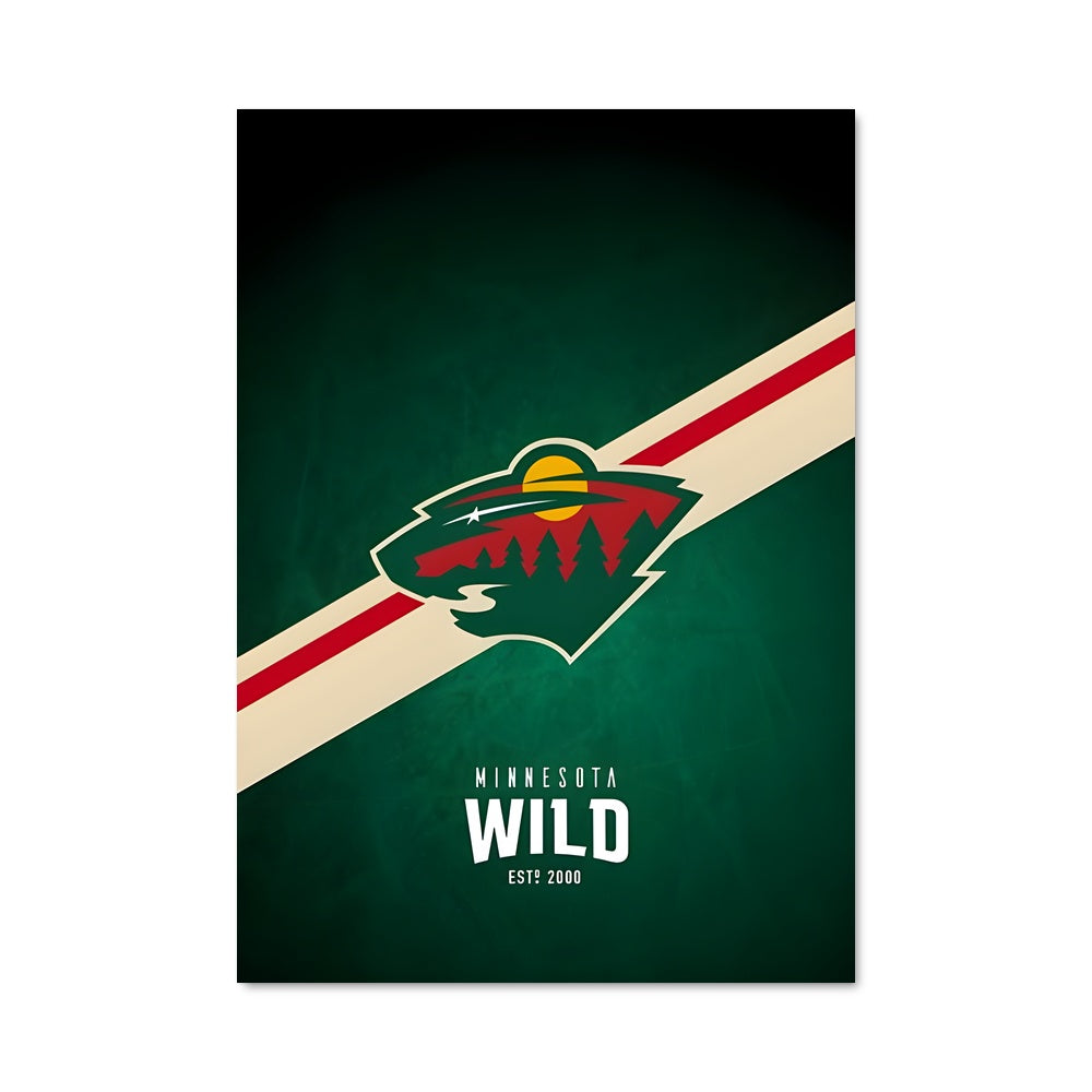 Poster Minnesota wild 74230