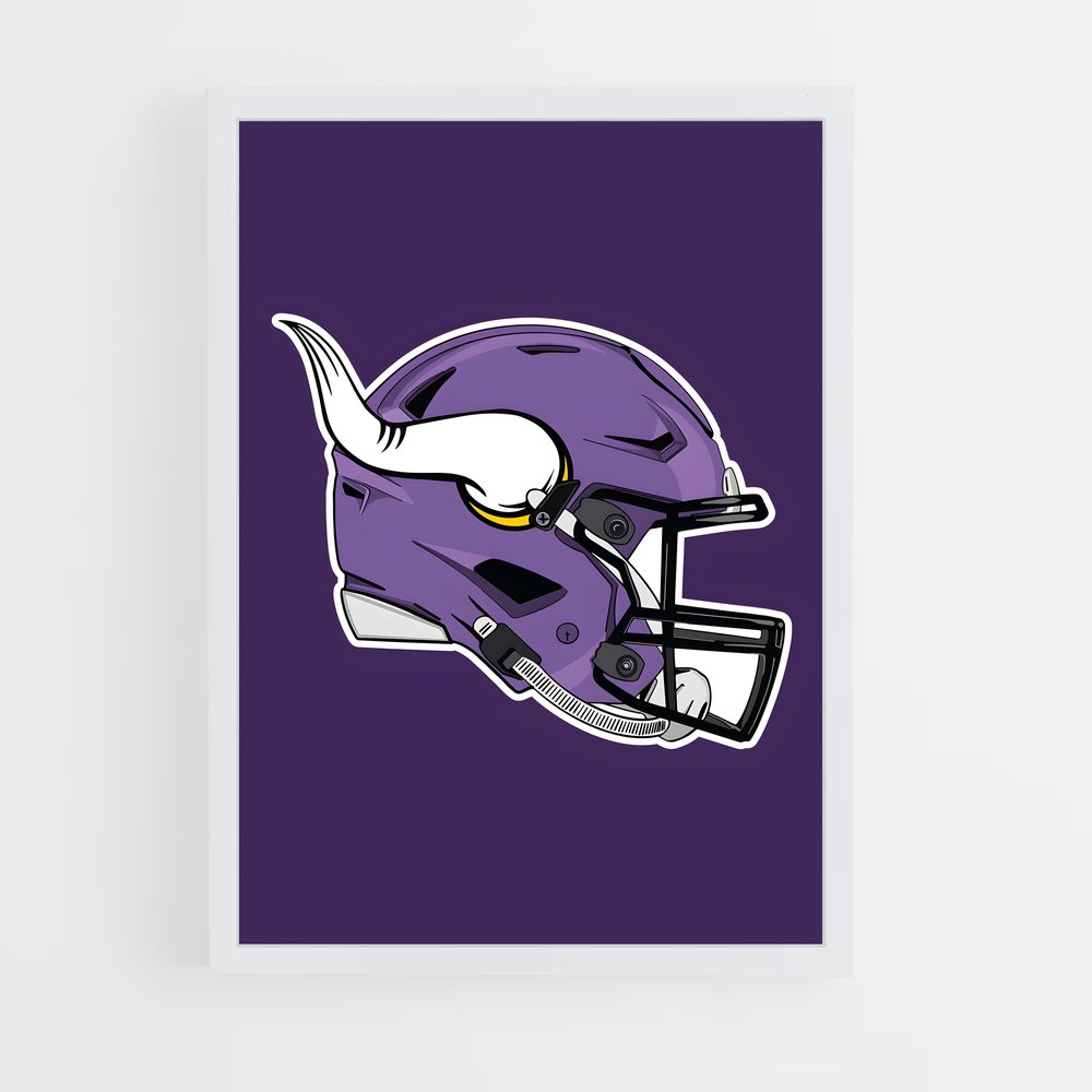 ap-minnesota vikings-6 cadre Blanc
