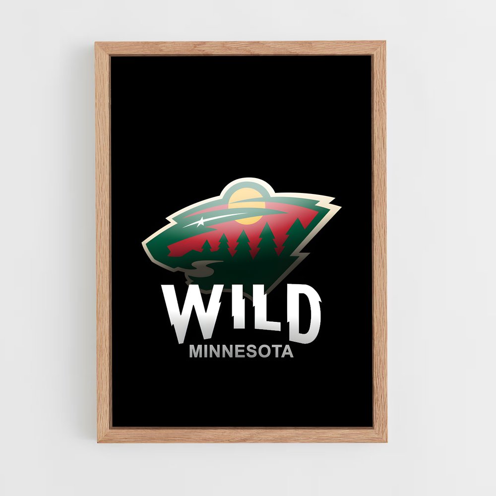 ap-minnesota wild-4 cadre Bois clair