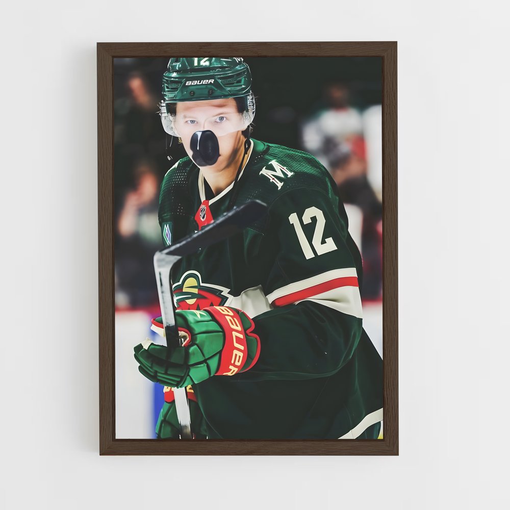 ap-minnesota wild-6 cadre Bois foncé