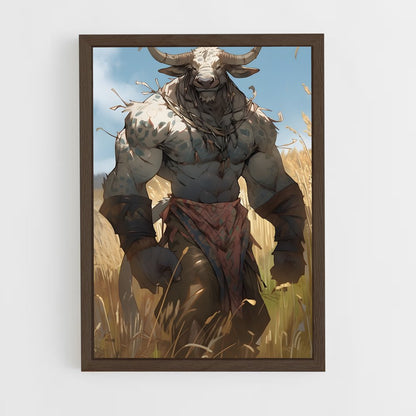ap-minotaur-10 cadre Bois foncé