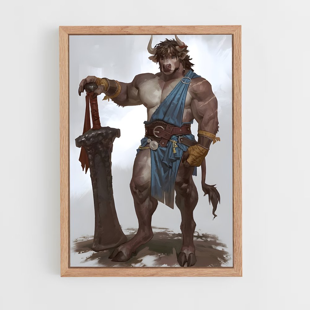 ap-minotaur-4 cadre Bois clair