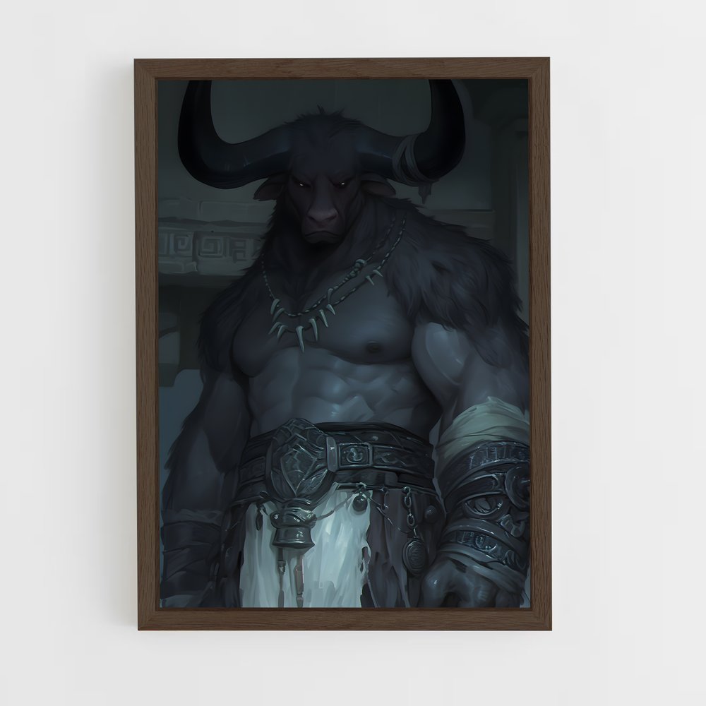 ap-minotaur-5 cadre Bois foncé
