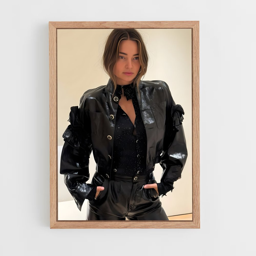 ap-miranda kerr-3 cadre Bois clair