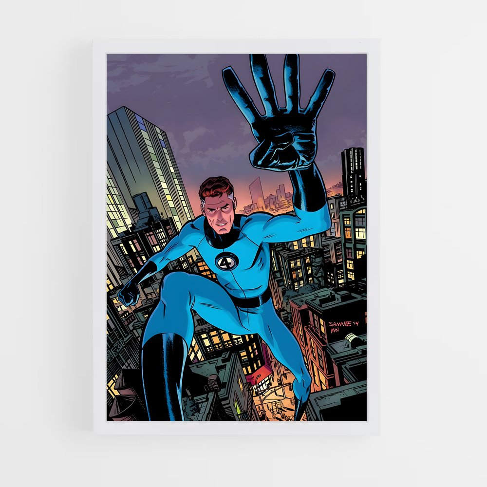 ap-mister fantastic reed richards-1 cadre Blanc