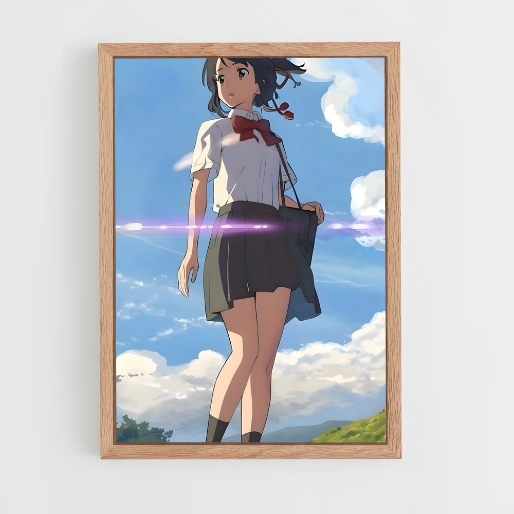 ap-mitsuha miyamizu-1 cadre Bois clair