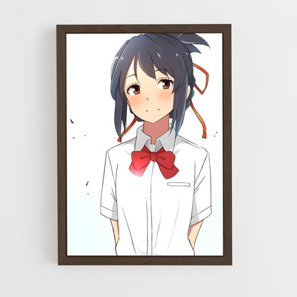 ap-mitsuha miyamizu-3 cadre Bois foncé