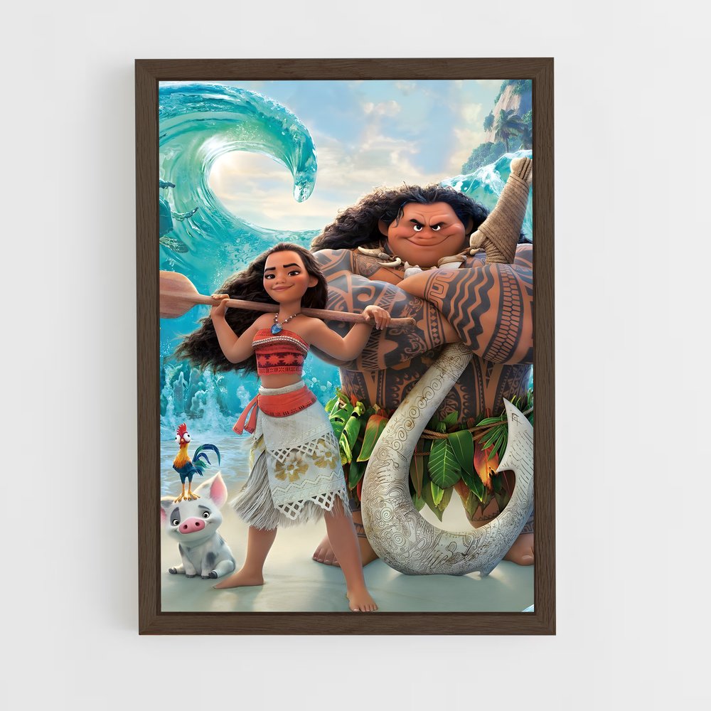 ap-moana-8 cadre Bois foncé