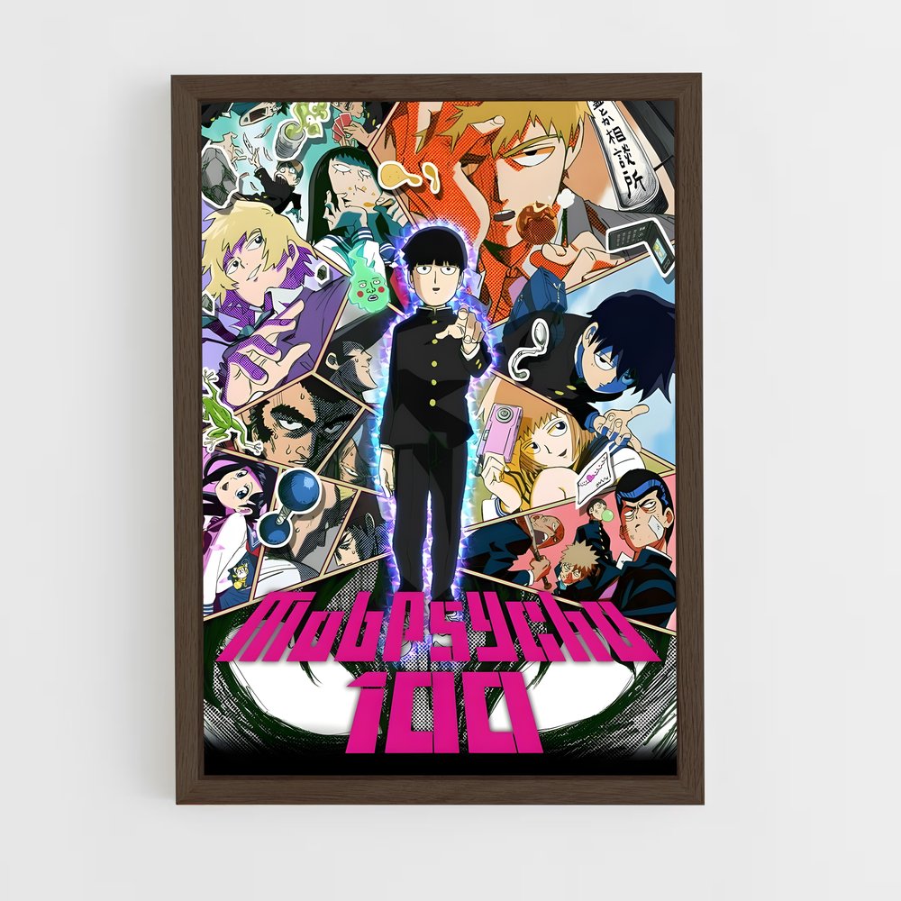 ap-mob psycho 100-1 cadre Bois foncé