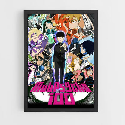ap-mob psycho 100-1 cadre Noir
