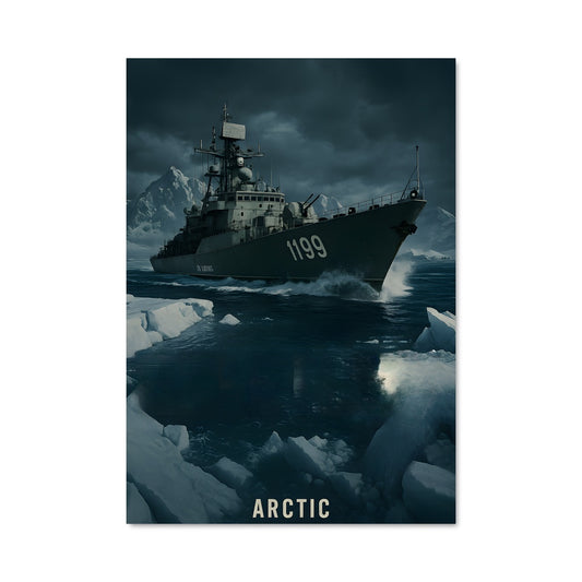 Poster Flotte Moderne