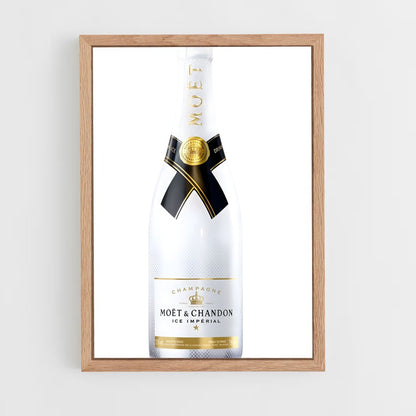 ap-moet chandon-4 cadre Bois clair