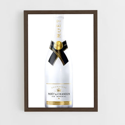 ap-moet chandon-4 cadre Bois foncé