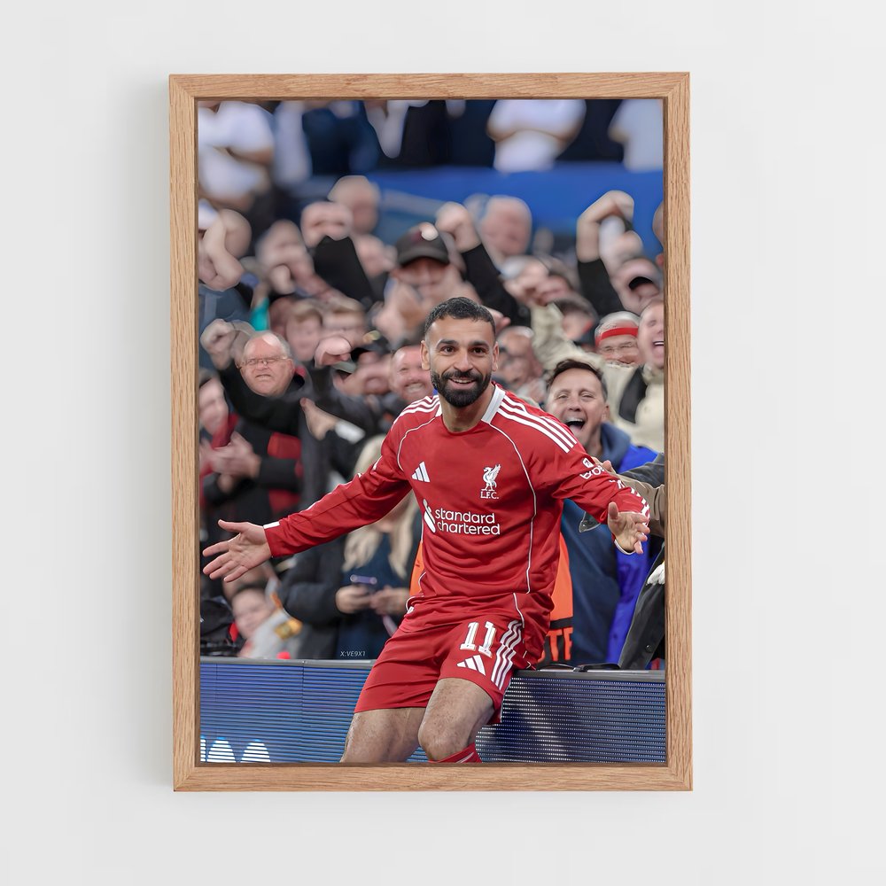 ap-mohamed salah-11 cadre Bois clair