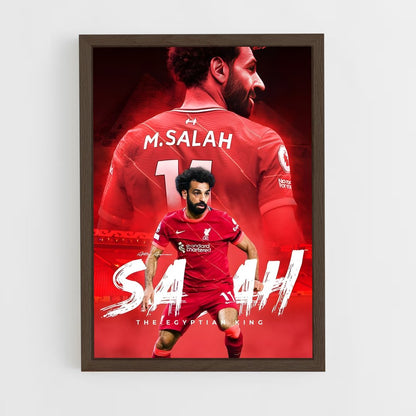 ap-mohamed salah-2 cadre Bois foncé