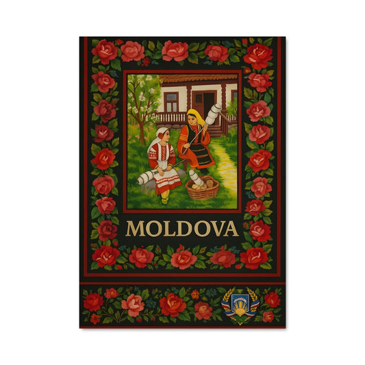 Poster Jardin de Fleurs