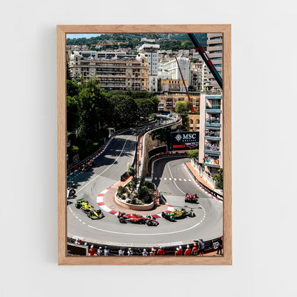 ap-monaco grand prix-9 cadre Bois clair