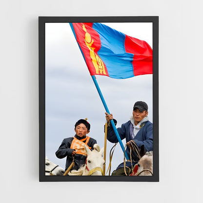 ap-mongolia flag-1 cadre Noir