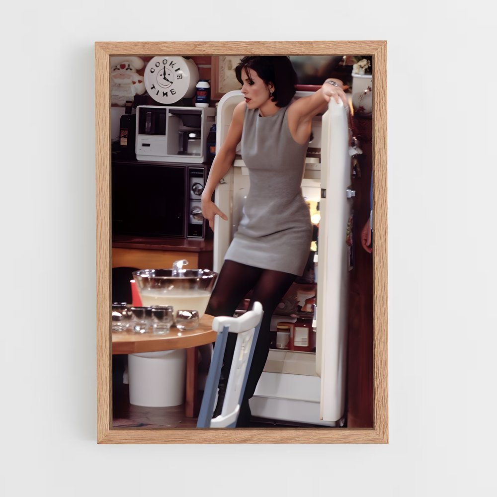 ap-monica geller-1 cadre Bois clair