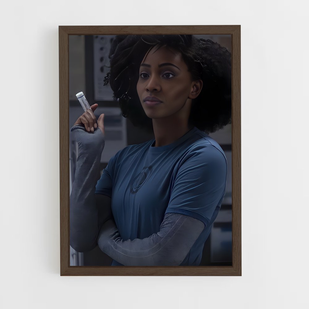 ap-monica rambeau-1 cadre Bois foncé