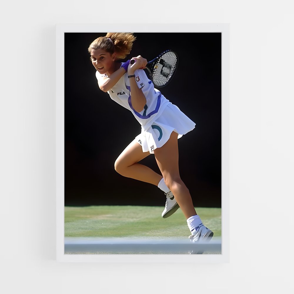 ap-monica seles-1 cadre Blanc