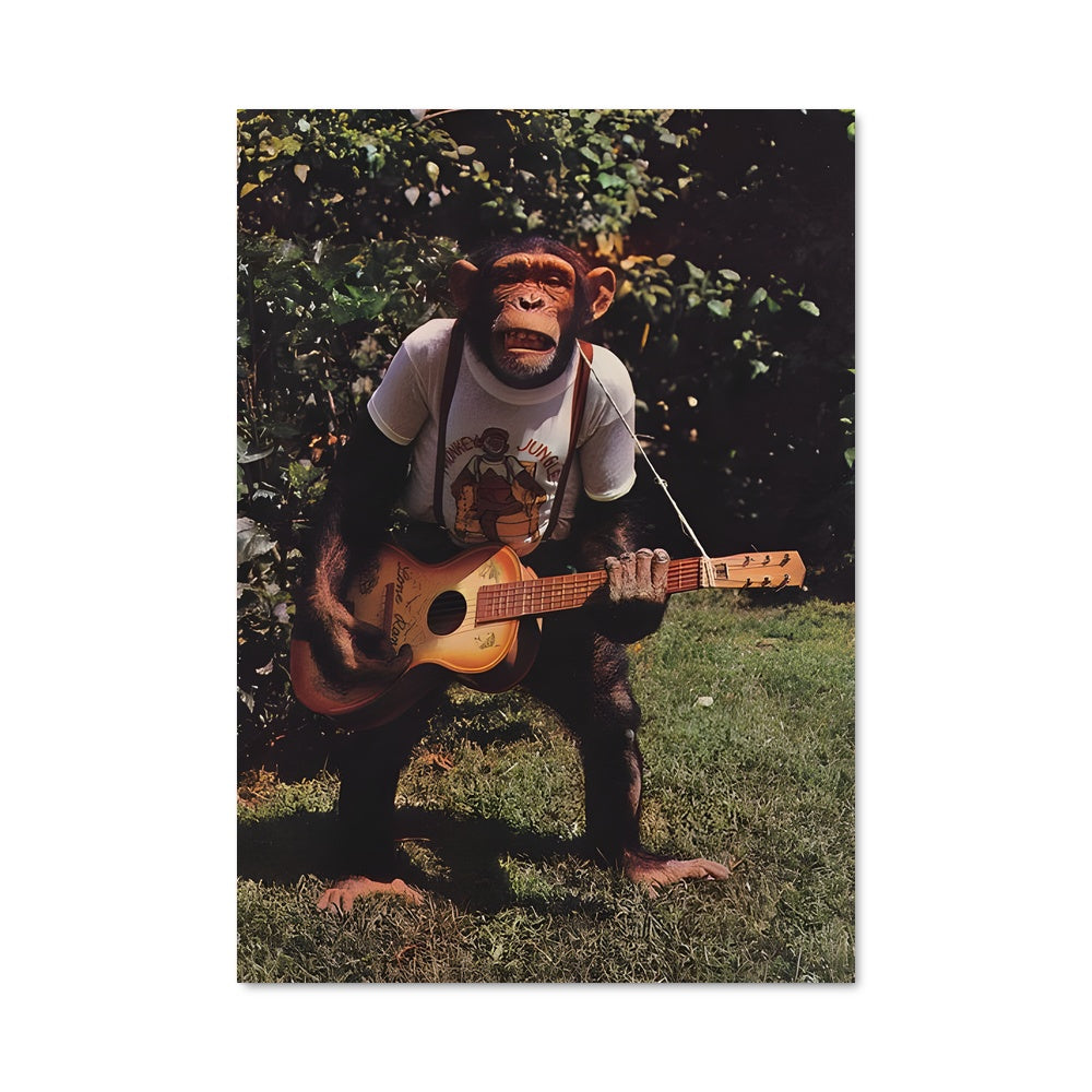 Poster Rockin' Monkey