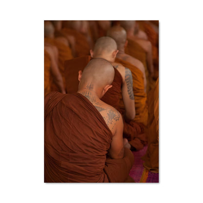 Poster Monks 16082