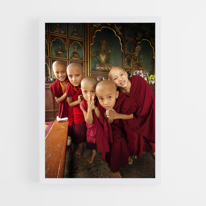ap-monks-14 cadre Blanc