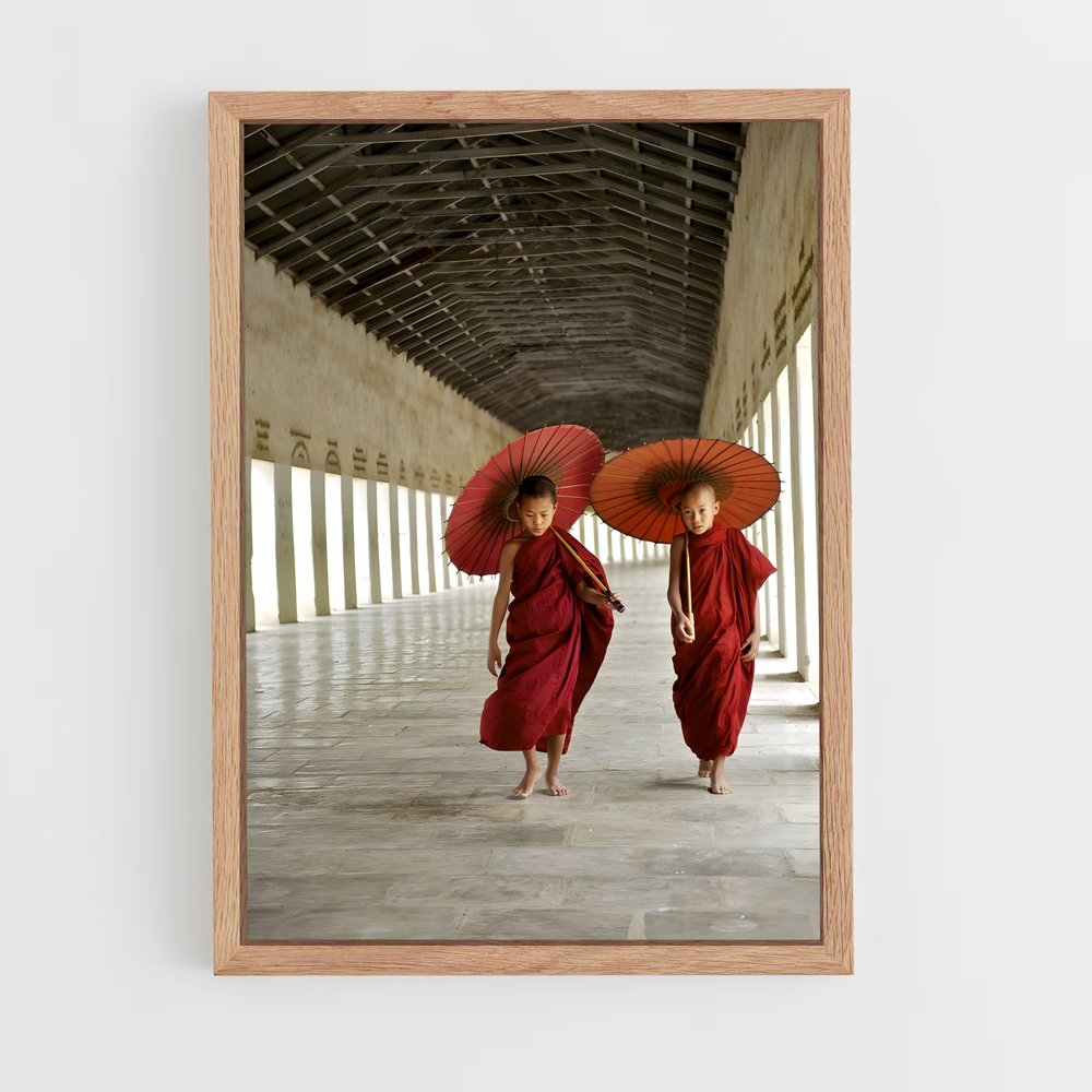 ap-monks-16 cadre Bois clair