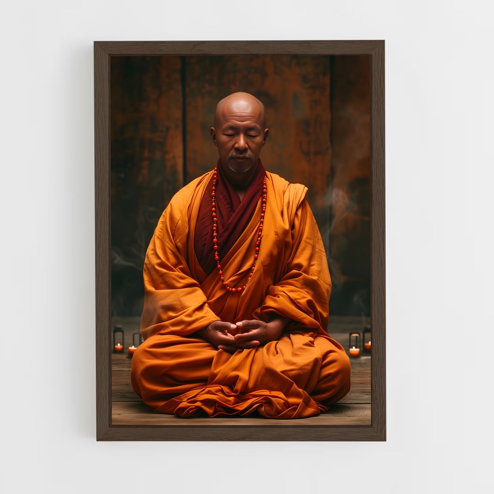 ap-monks-6 cadre Bois foncé