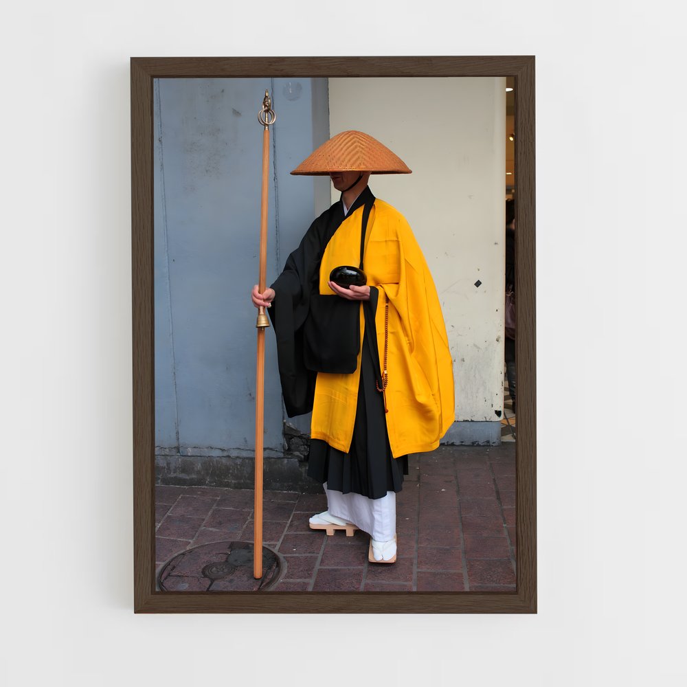 ap-monks-7 cadre Bois foncé