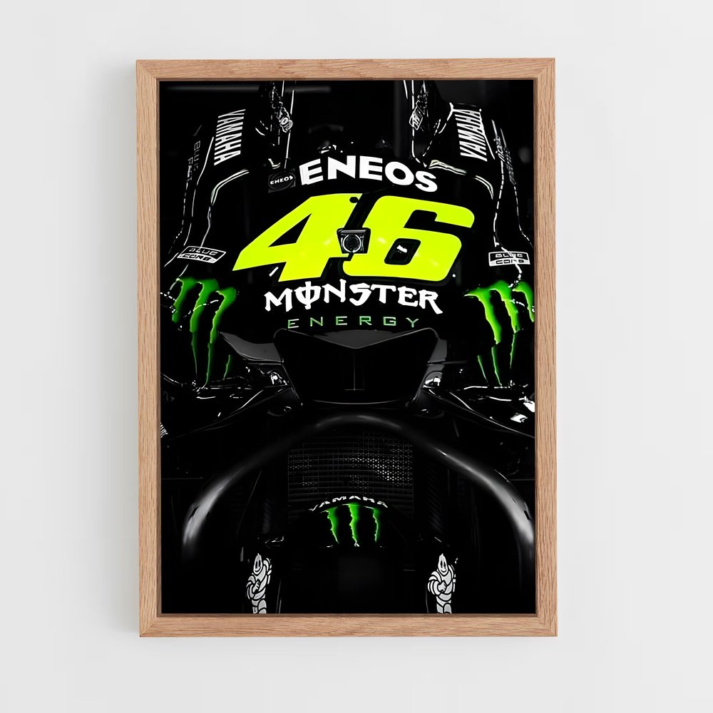 ap-monster energy yamaha-3 cadre Bois clair