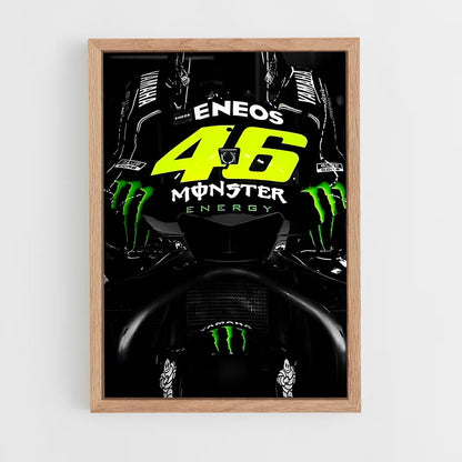 ap-monster energy yamaha-3 cadre Bois clair